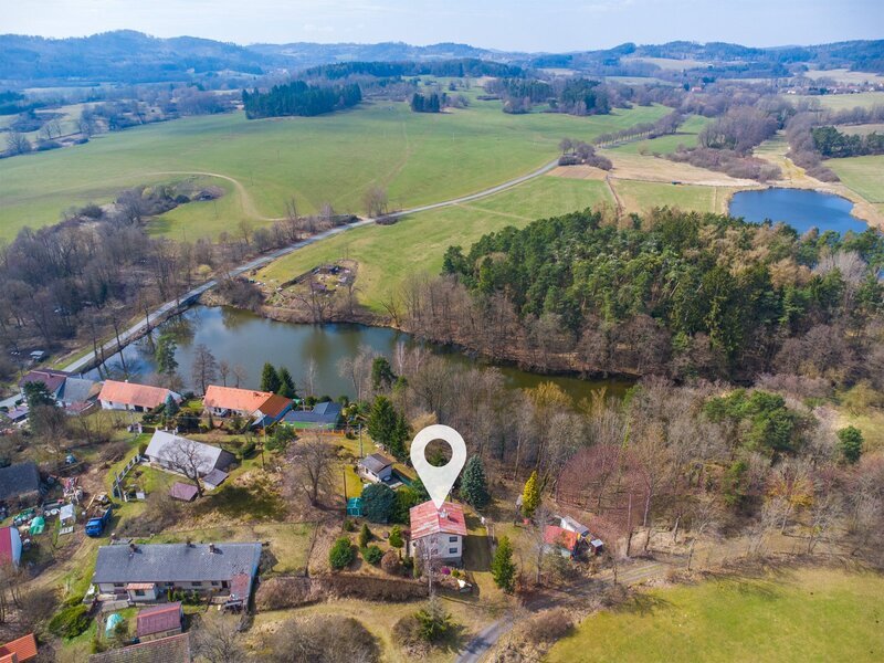 Pěkná a útulná chata 4+1 Těchonice